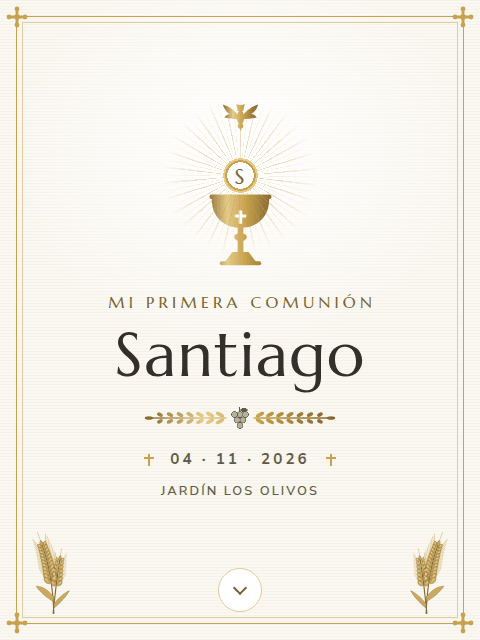 Primera Comunión